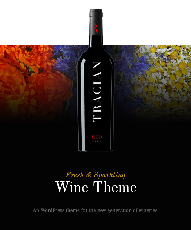 Tracian - Wine WordPress Theme